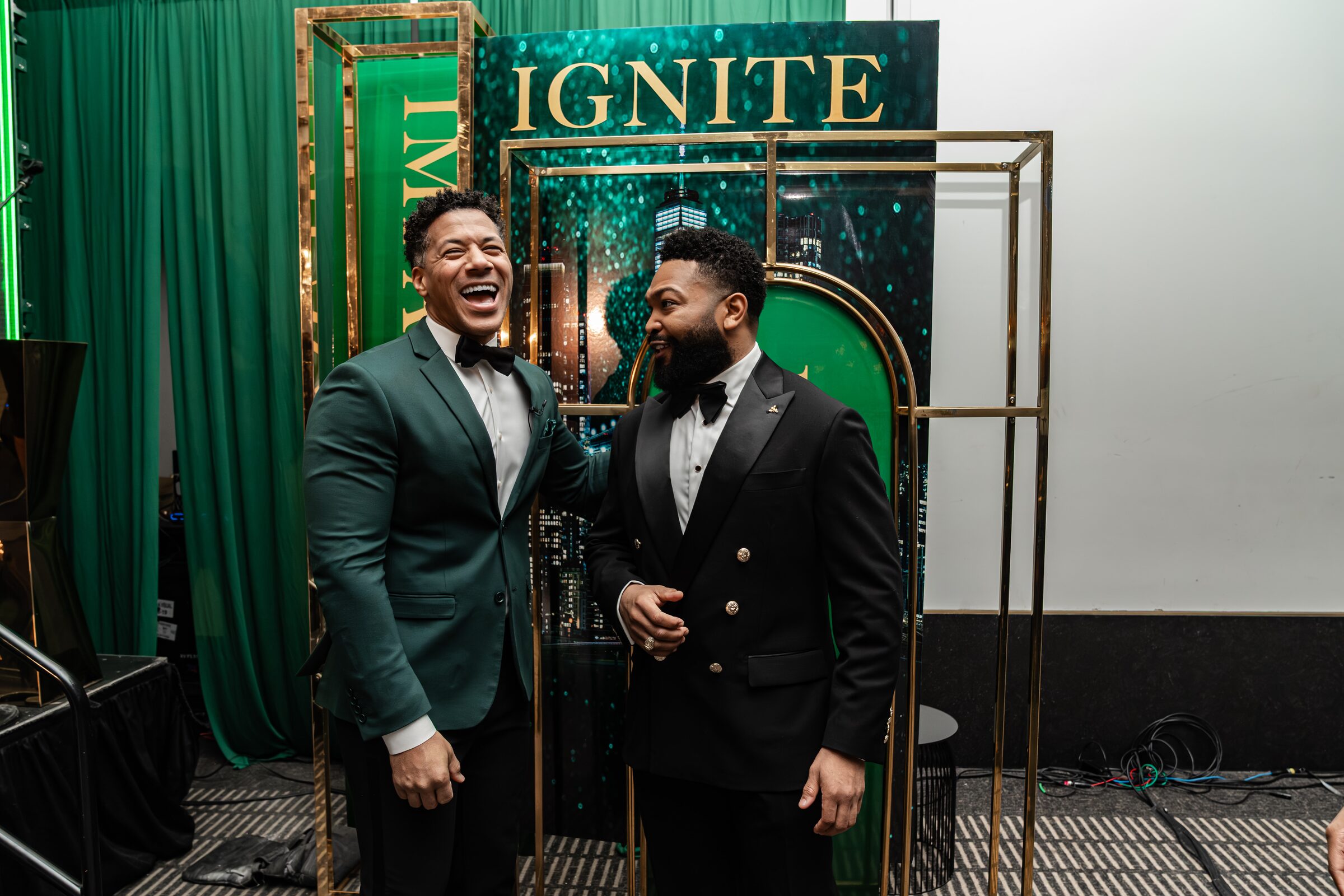 Emerald Ball event moment